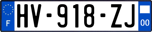 HV-918-ZJ