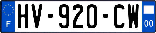 HV-920-CW