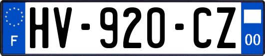HV-920-CZ