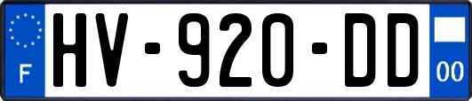 HV-920-DD