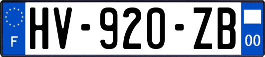 HV-920-ZB
