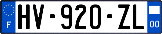 HV-920-ZL