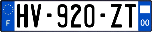 HV-920-ZT