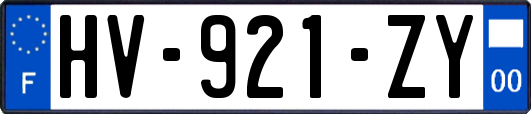 HV-921-ZY