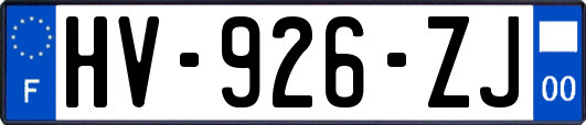 HV-926-ZJ