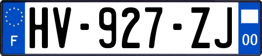HV-927-ZJ