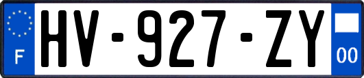 HV-927-ZY