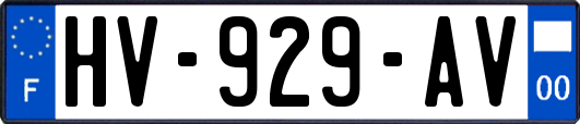HV-929-AV