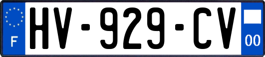 HV-929-CV