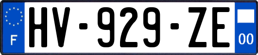 HV-929-ZE
