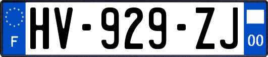 HV-929-ZJ