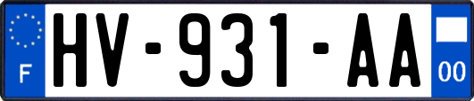 HV-931-AA