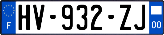 HV-932-ZJ