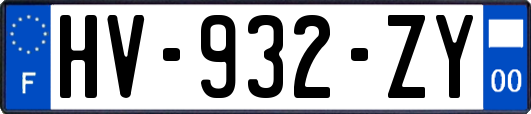 HV-932-ZY