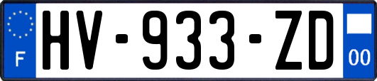 HV-933-ZD