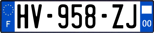 HV-958-ZJ