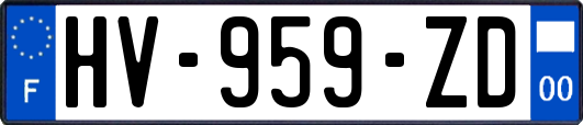 HV-959-ZD