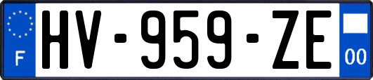 HV-959-ZE