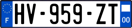HV-959-ZT