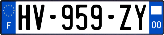 HV-959-ZY