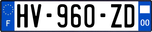 HV-960-ZD