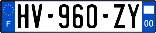 HV-960-ZY