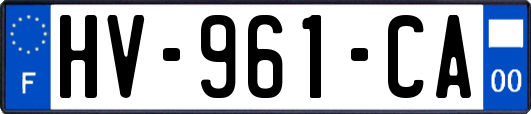 HV-961-CA