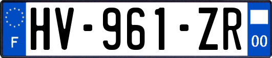 HV-961-ZR