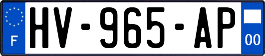 HV-965-AP