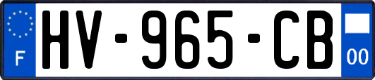 HV-965-CB