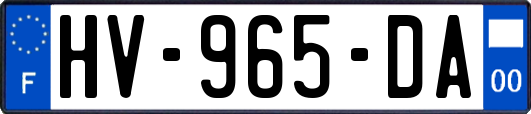 HV-965-DA