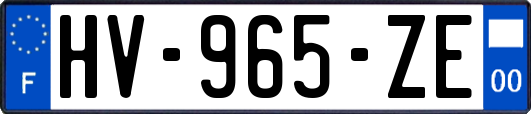 HV-965-ZE