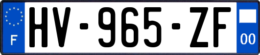 HV-965-ZF