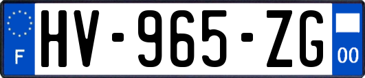 HV-965-ZG