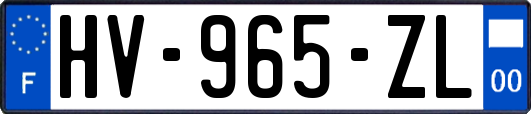 HV-965-ZL