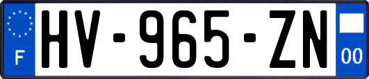 HV-965-ZN
