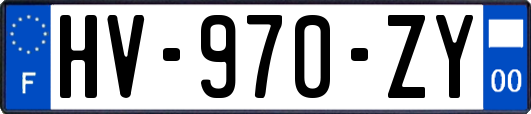 HV-970-ZY