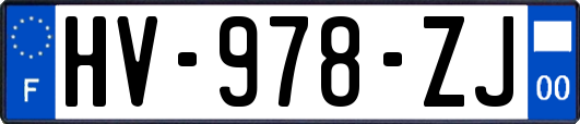 HV-978-ZJ