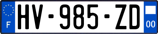 HV-985-ZD