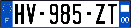 HV-985-ZT
