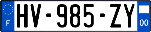 HV-985-ZY
