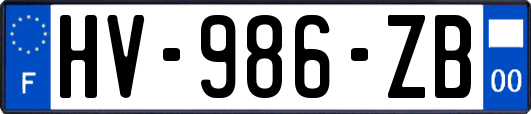 HV-986-ZB