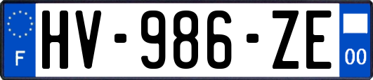 HV-986-ZE