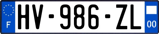 HV-986-ZL