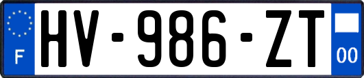 HV-986-ZT