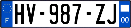 HV-987-ZJ