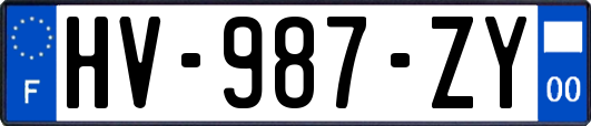 HV-987-ZY