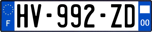 HV-992-ZD