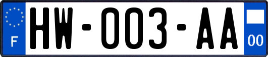 HW-003-AA