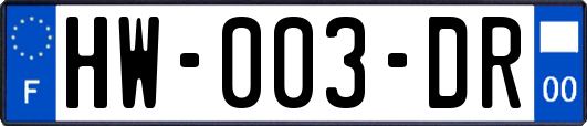 HW-003-DR
